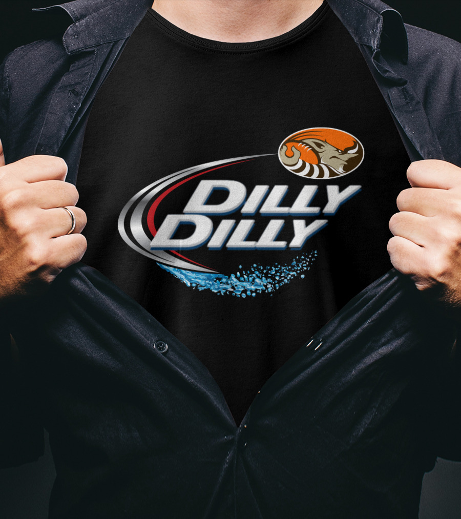 Cleveland Browns Dilly Dilly Fans Nfl Football Browns Helmet T-Shirt