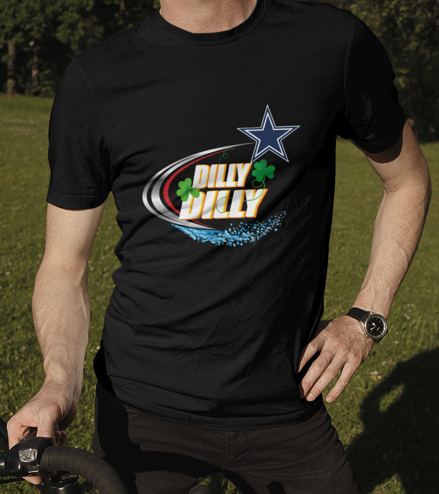 Dilly Dilly Cowboys Star Shamrocks T-Shirt