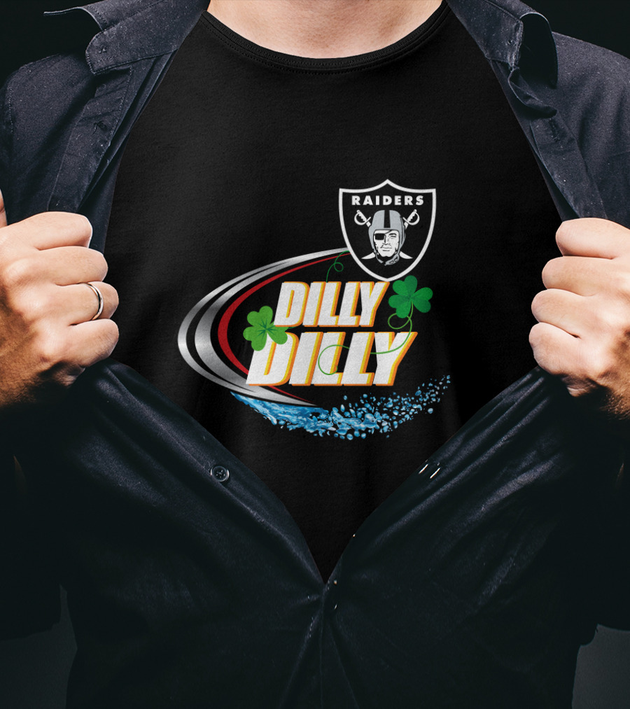 Dilly Dilly Raiders Clover And Splash Theme T-Shirt