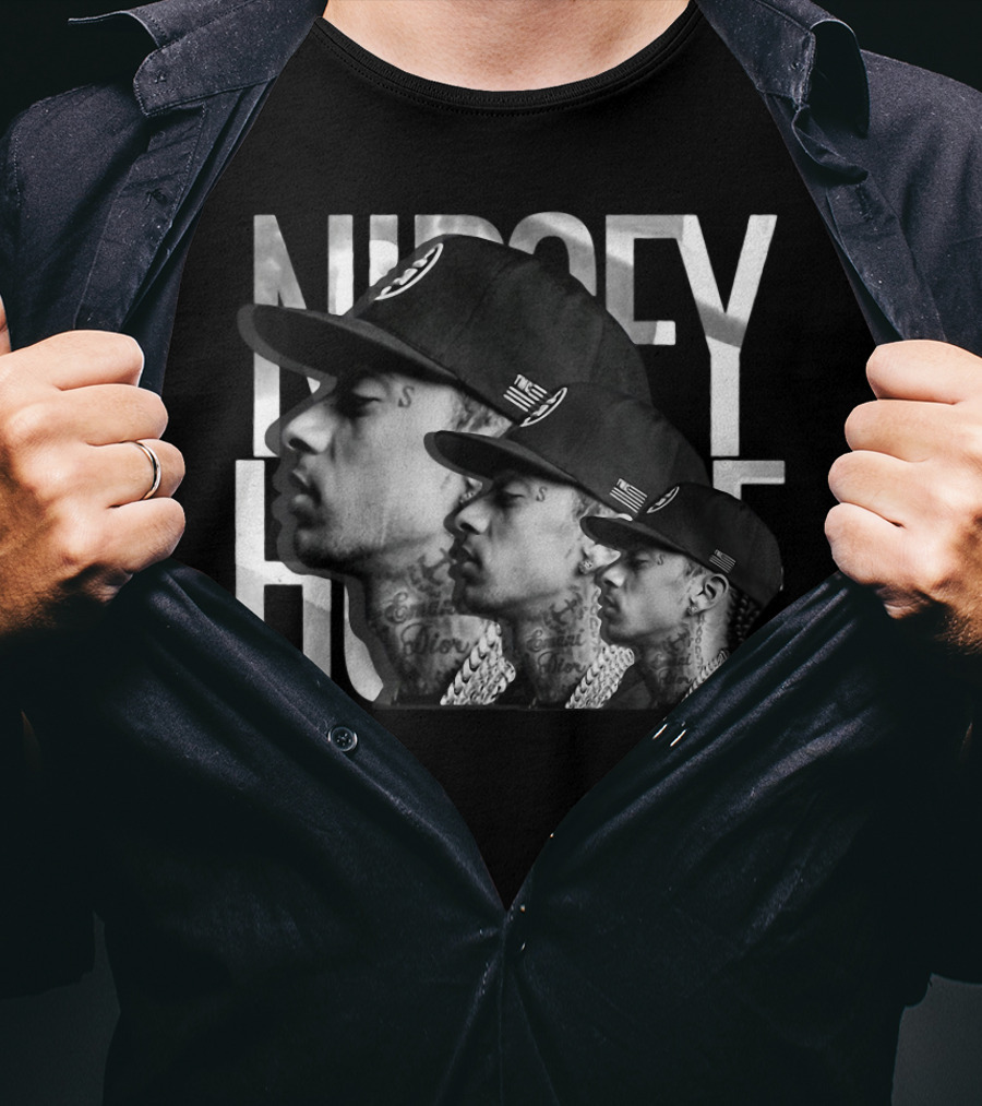 Nipsey Hussle Respect Him Iconic Tribute T-Shirt