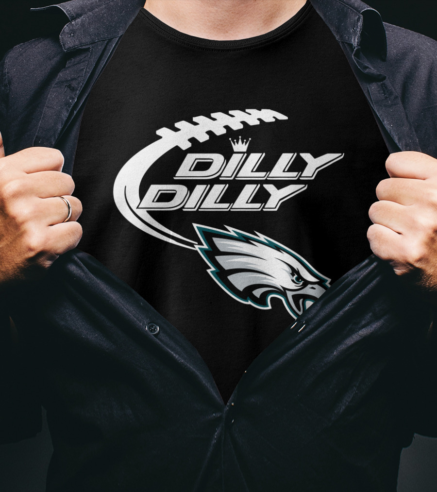 Philadelphia Eagles Dilly Dilly Bud Light Football Fan T-Shirt