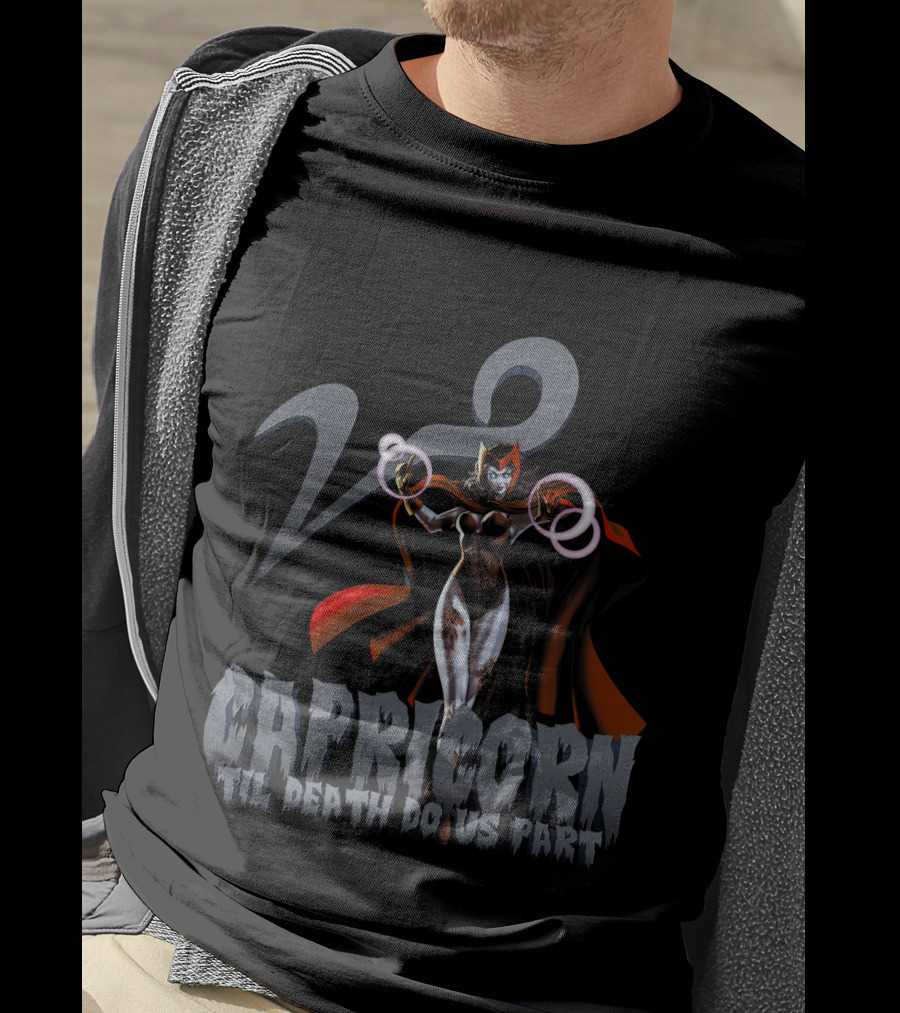 Capricorn Til Death Do Us Part Scarlet Witch Marvel Fans T-Shirt