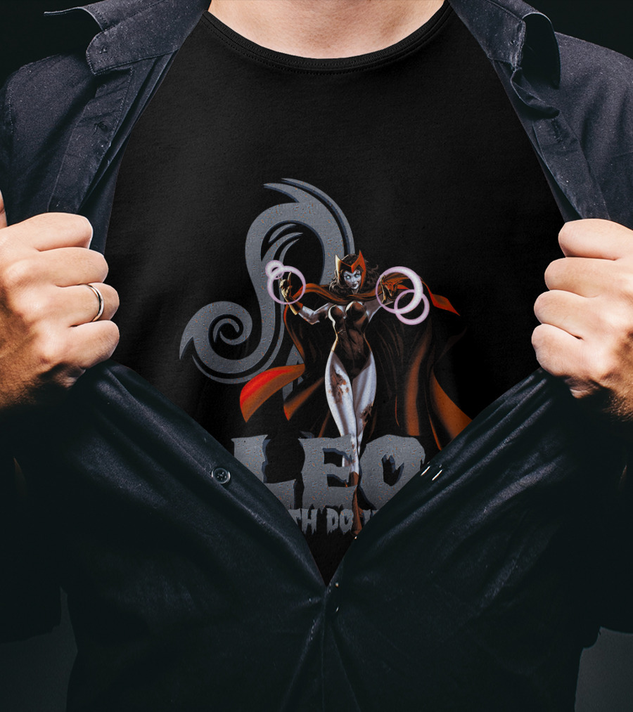 Scarlet Witch Leo Til Death Do Us Part Marvel Fans T-Shirt