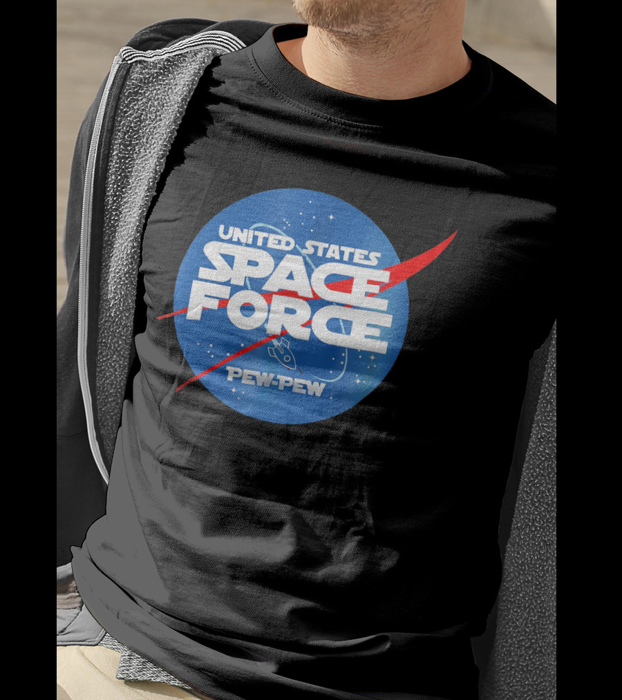 United States Space Force Pew-Pew T-Shirt
