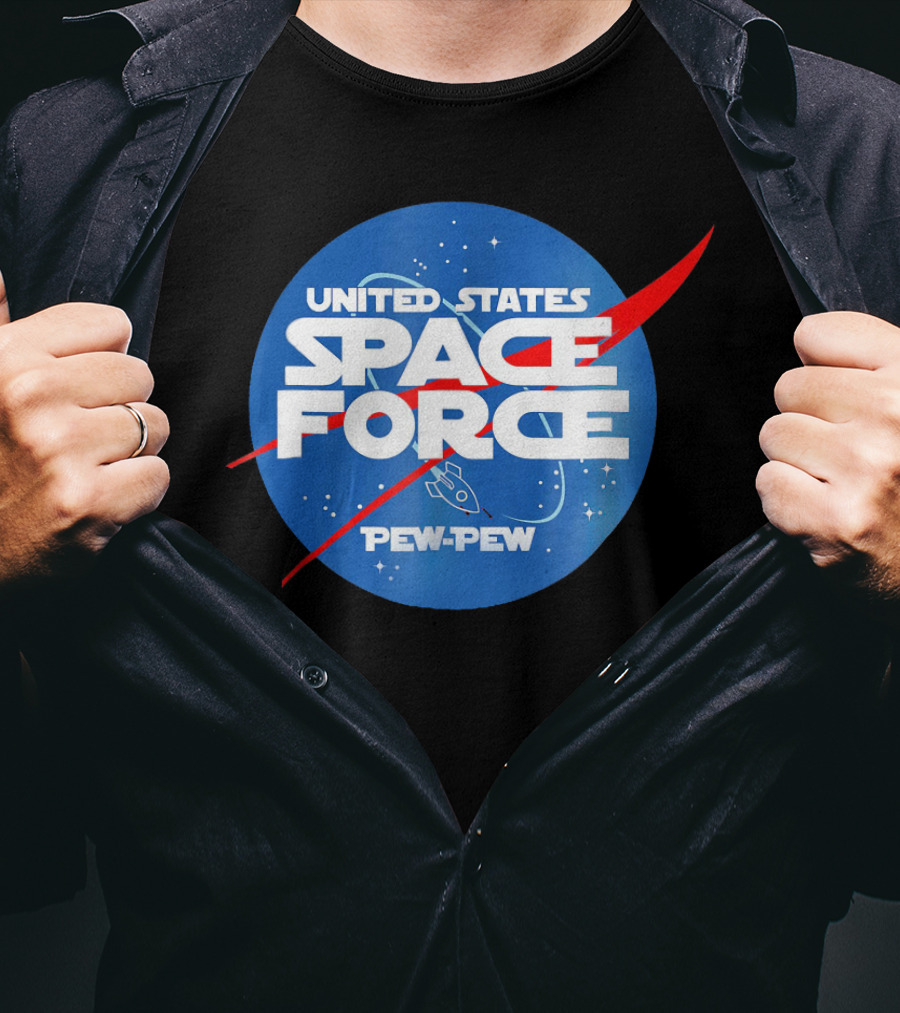 United States Space Force Pew-Pew T-Shirt