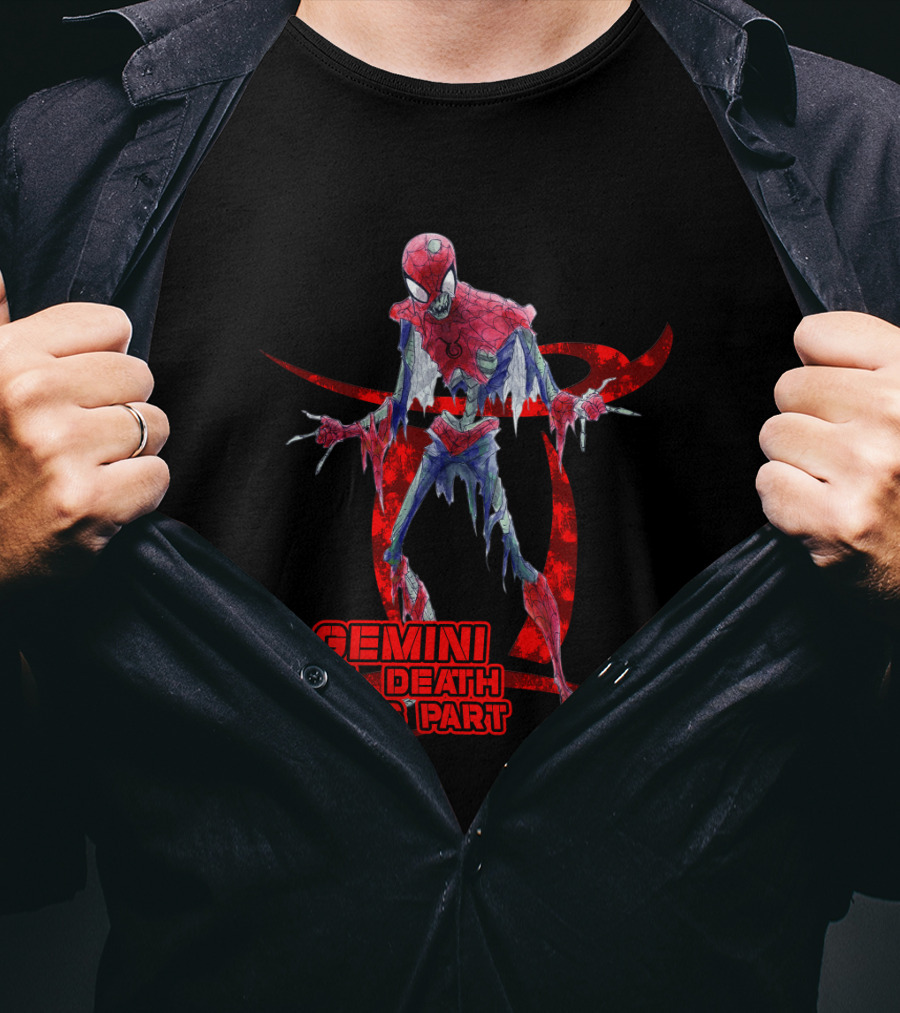 Gemini 'Til Death Do Us Part Spide Marvel Fans T-Shirt