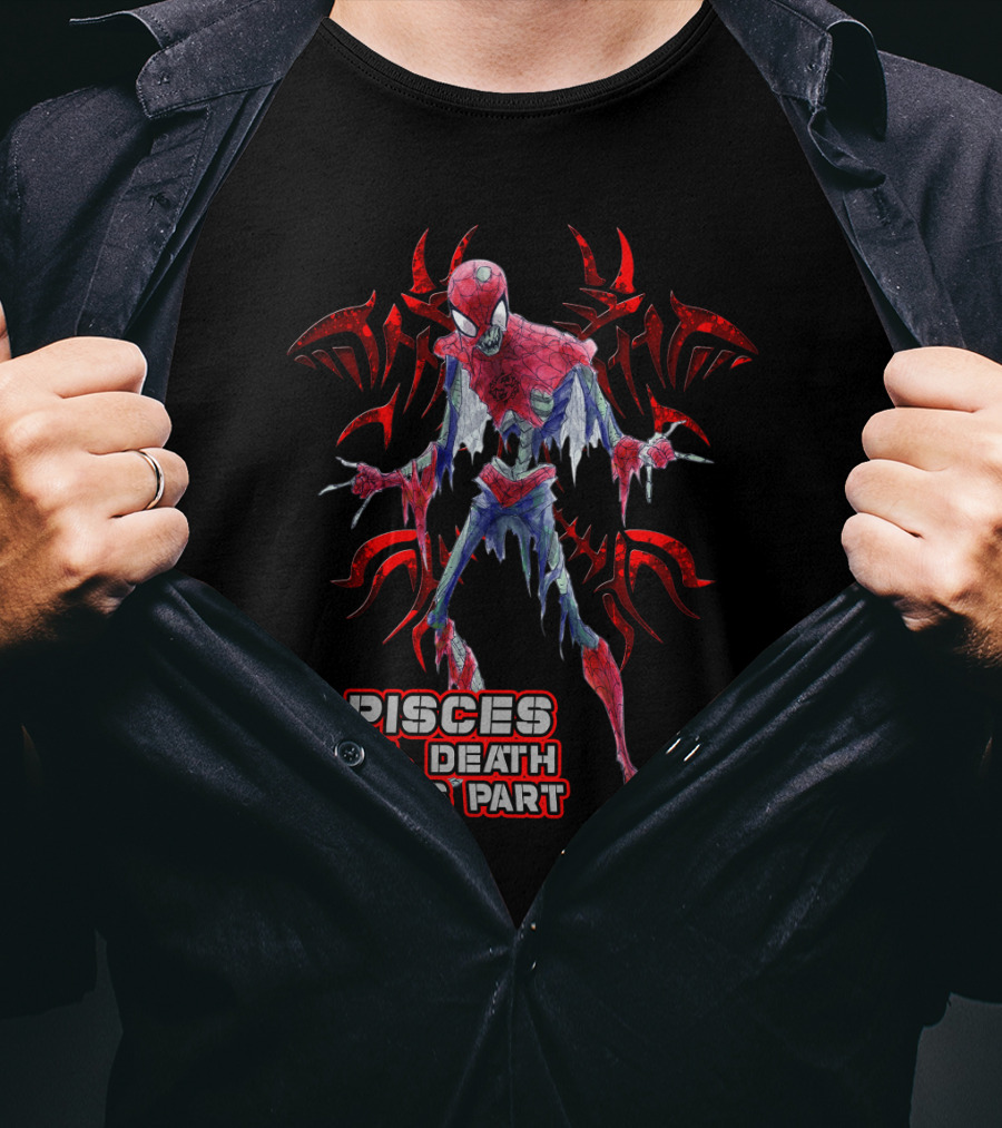 Pisces 'Til Death Do Us Part Marvel Fans Favorite T-Shirt