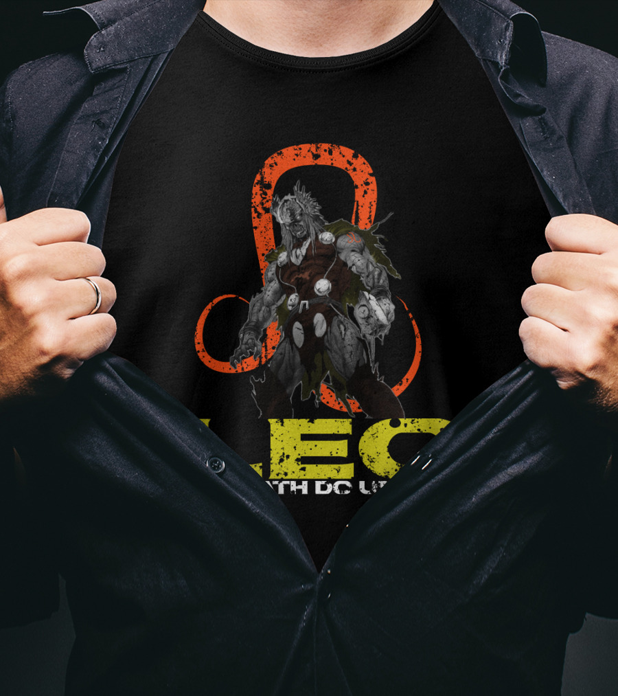 Leo 'Til Death Do Us Part Thor Zombie Marvel Fans T-Shirt