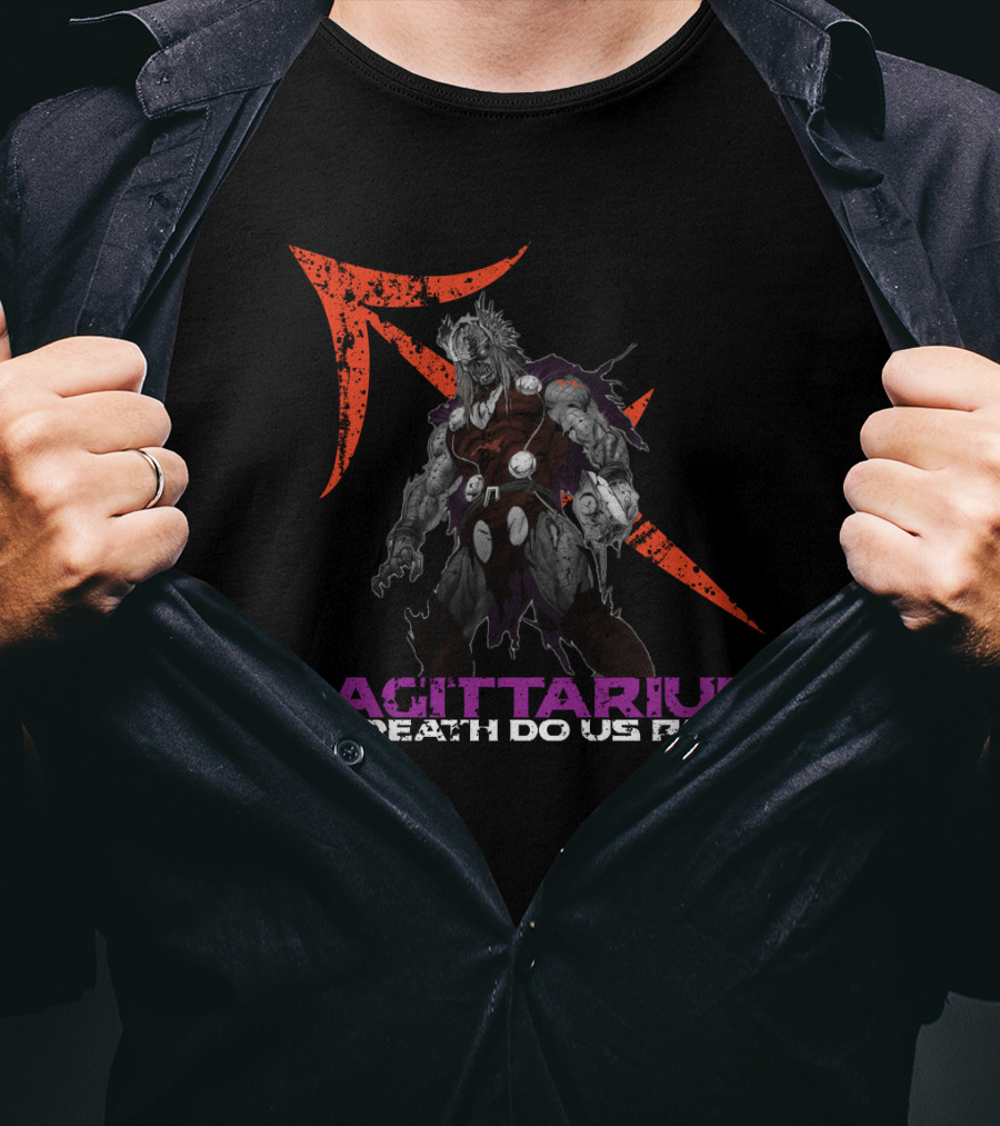 Sagittarius Til Death Do Us Part Zombie Thor Marvel T-Shirt