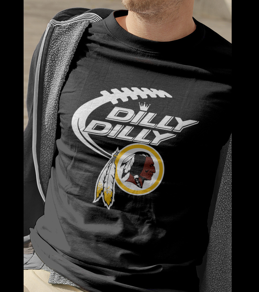 Dilly Dilly Washington Redskins Bud Light Football Tribute T-Shirt