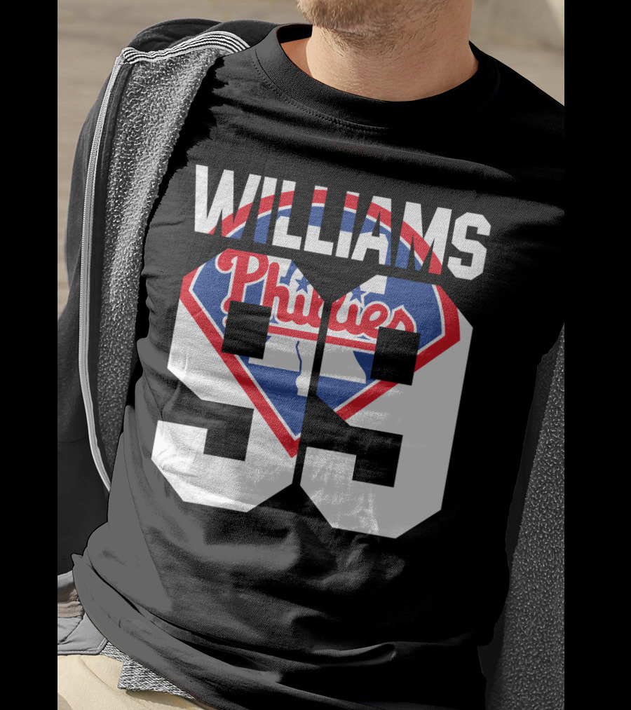 Philadelphia Phillies 1993 Williams 99 Baseball T-Shirt