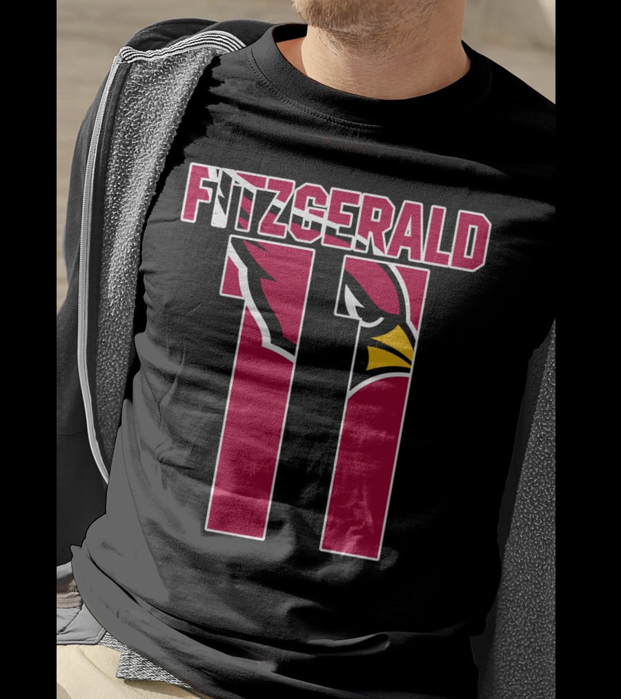 Fitzgerald 11 Arizona Cardinals Player Jersey T-Shirt
