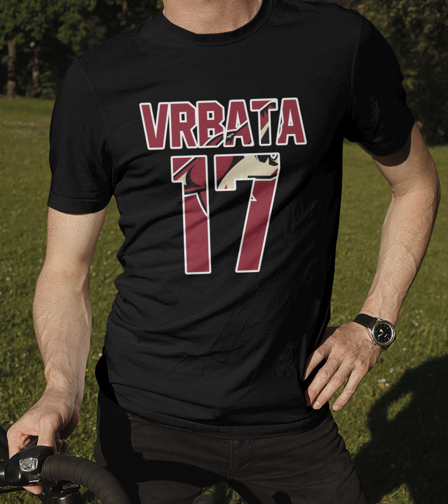 Arizona Coyotes Radim Vrbata 17 NHL Hockey Jersey T-Shirt