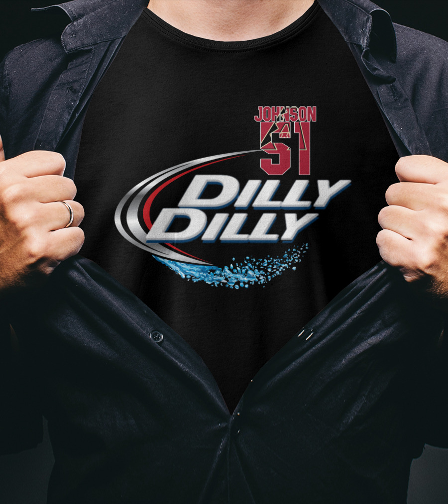 Dilly Dilly Arizona Diamondbacks Randy Johnson 51 Jersey T-Shirt