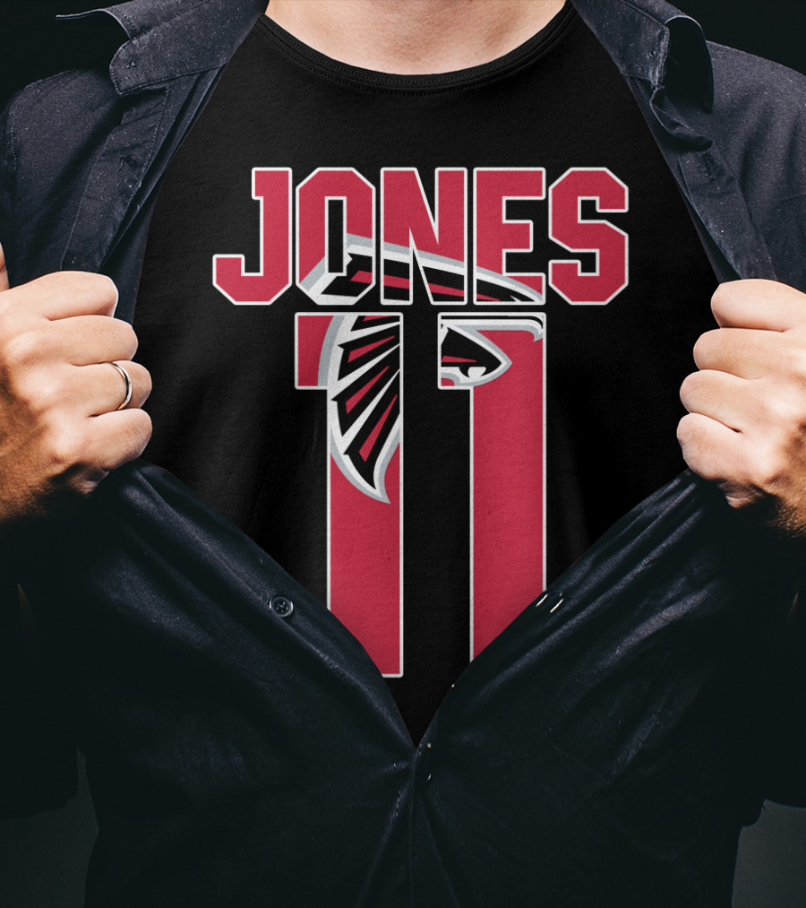 Atlanta Falcons Julio Jones 11 Football Jersey T-Shirt