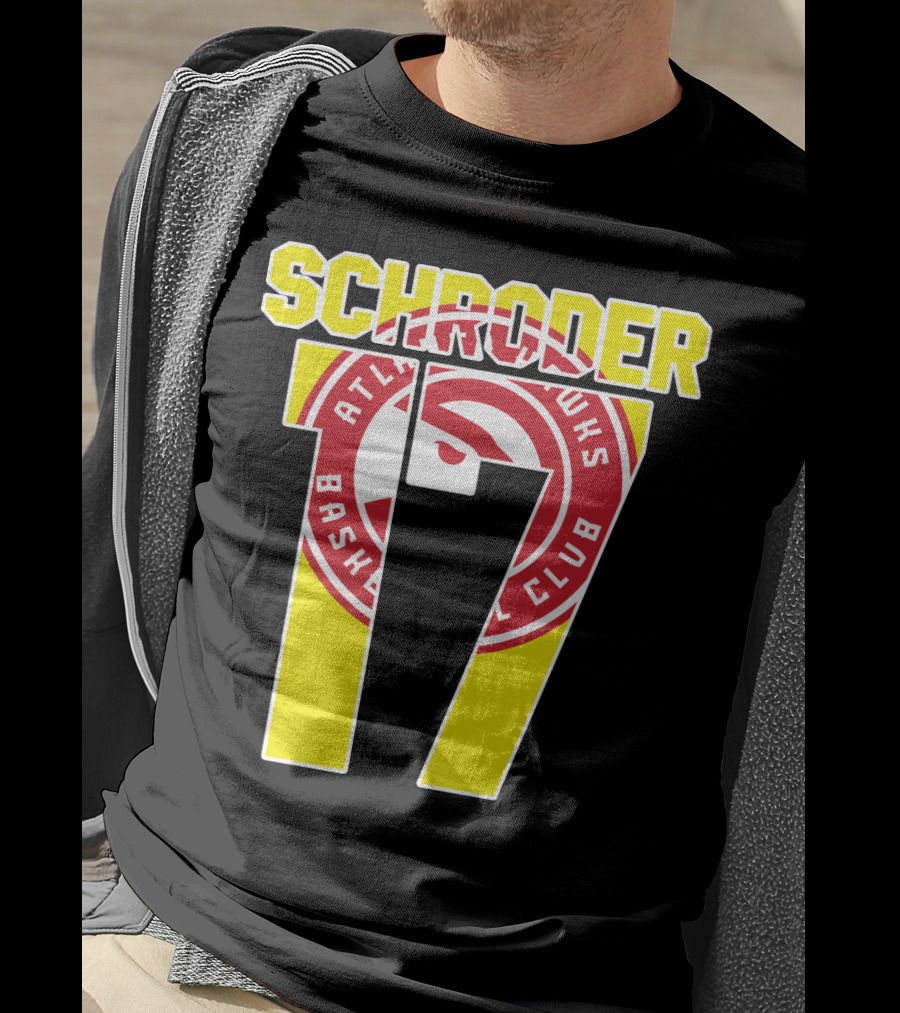 Schroder 17 Atlanta Hawks Basketball Club T-Shirt