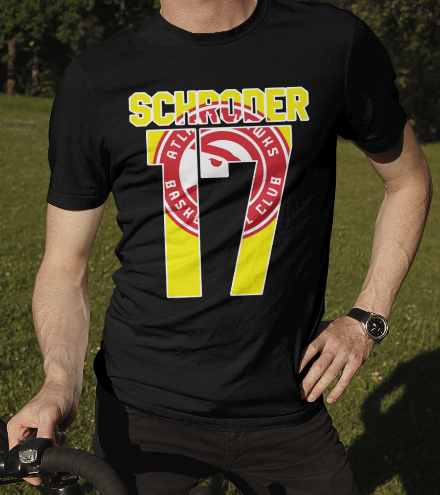 Schroder 17 Atlanta Hawks Basketball Club T-Shirt