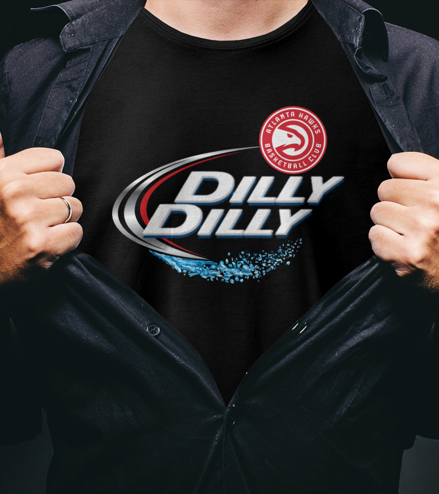 Atlanta Hawks Basketball Club Dilly Dilly Fans T-Shirt