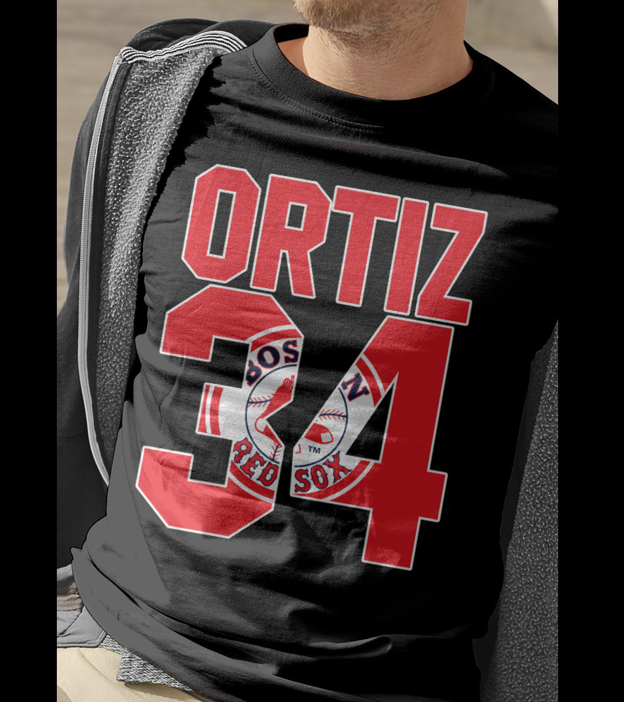 Boston Red Sox Ortiz T-Shirt