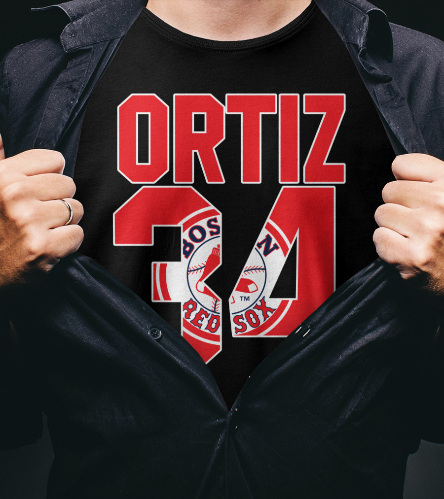 Boston Red Sox Ortiz T-Shirt