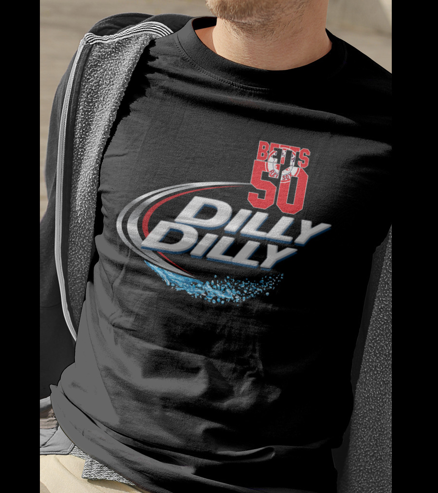 Boston Red Sox Betts 50 Dilly Dilly Majestic T-Shirt