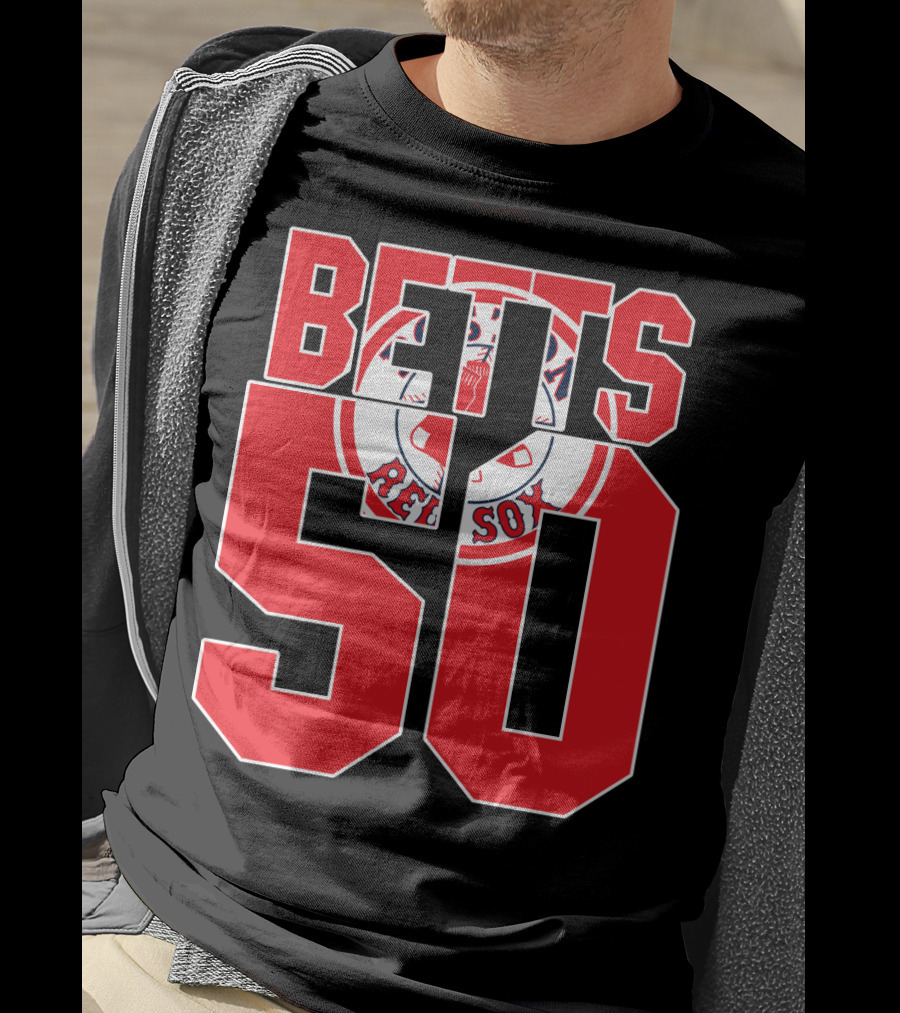 Betts 50 Boston Red Sox T-Shirt