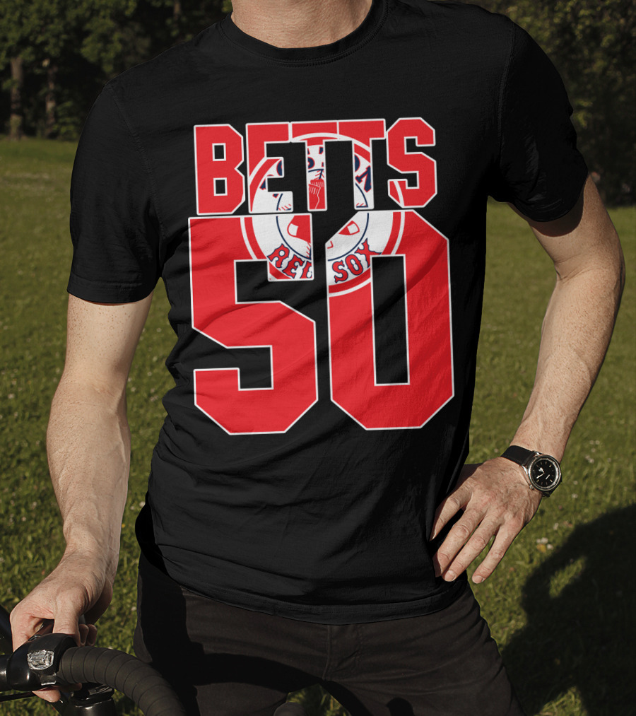 Betts 50 Boston Red Sox T-Shirt