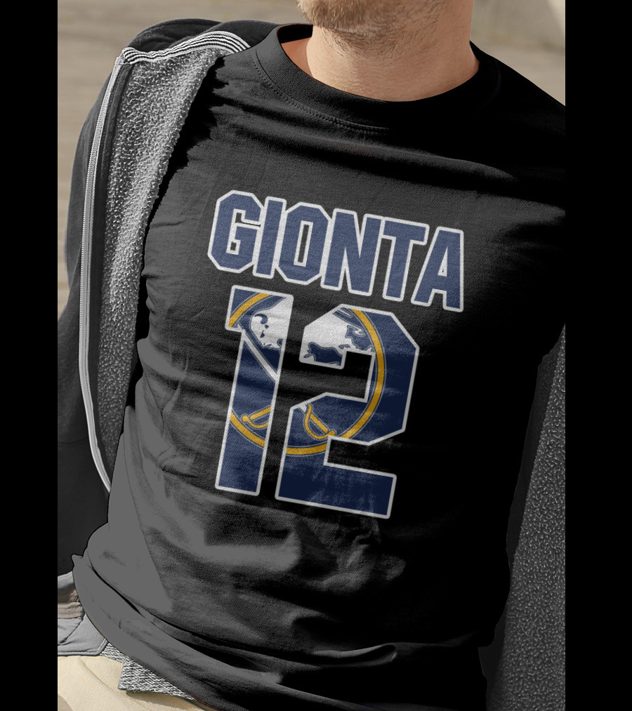 Brian Gionta 12 Buffalo Sabres NHL T-Shirt