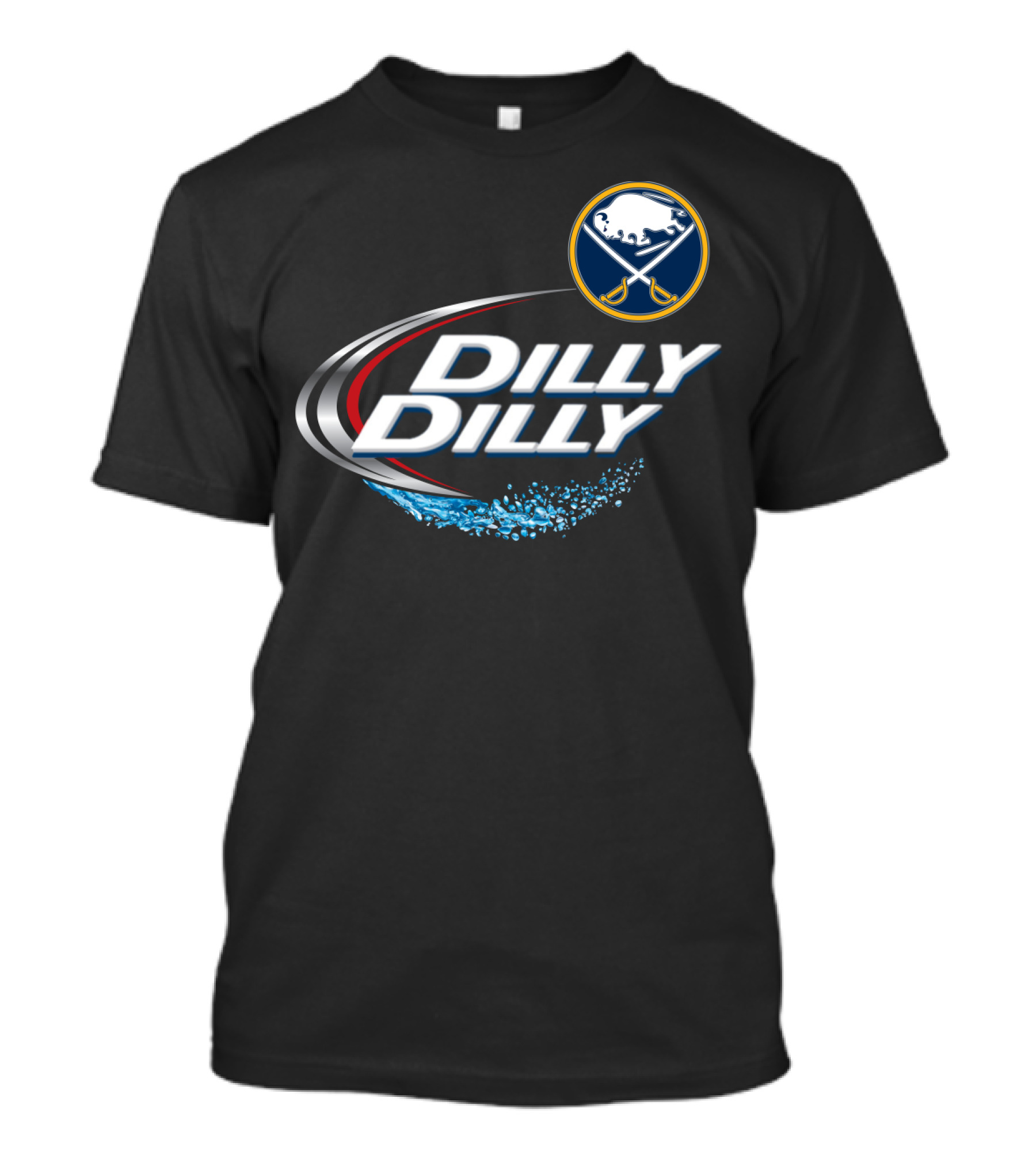 Buffalo Sabres Dilly Dilly Slogan With Iconic Hockey T-Shirt