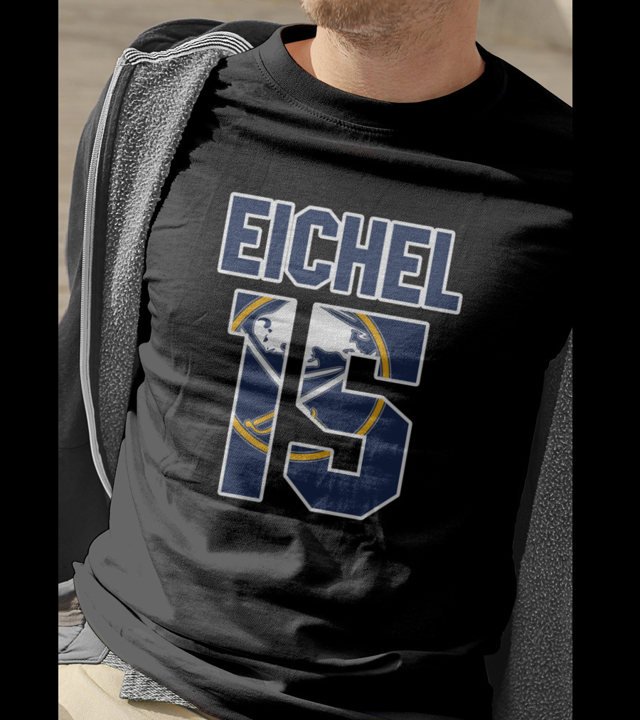 Buffalo Sabres Eichel 15 NHL Player Iconic T-Shirt
