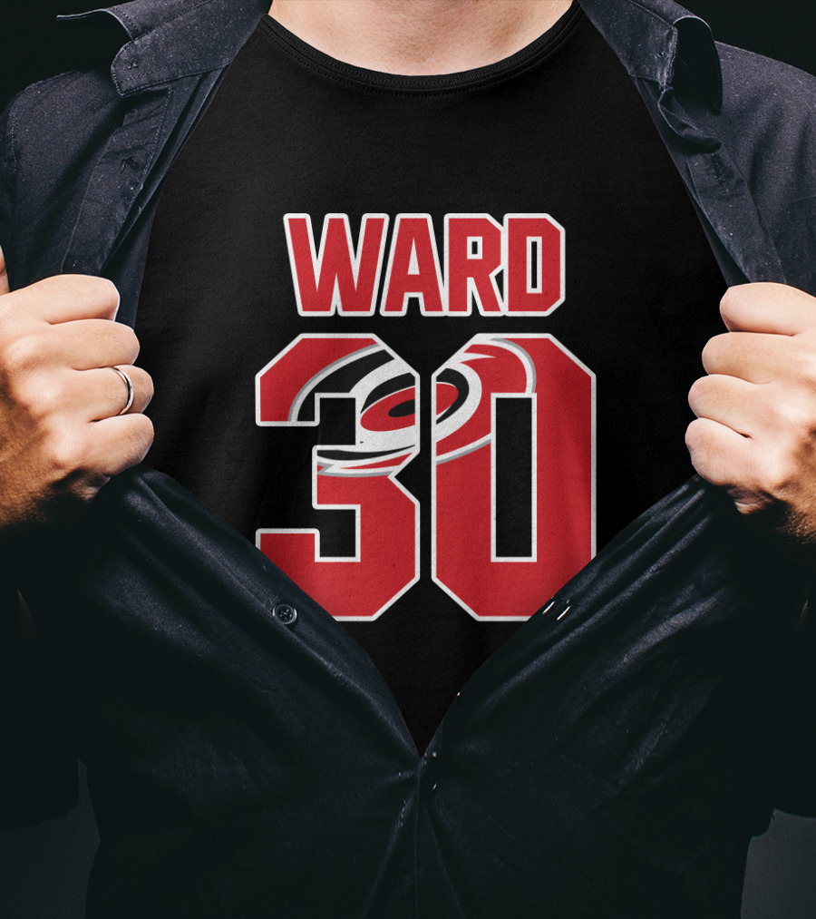 Cam Ward 30 Carolina Hurricanes NHL Hockey Jersey T-Shirt