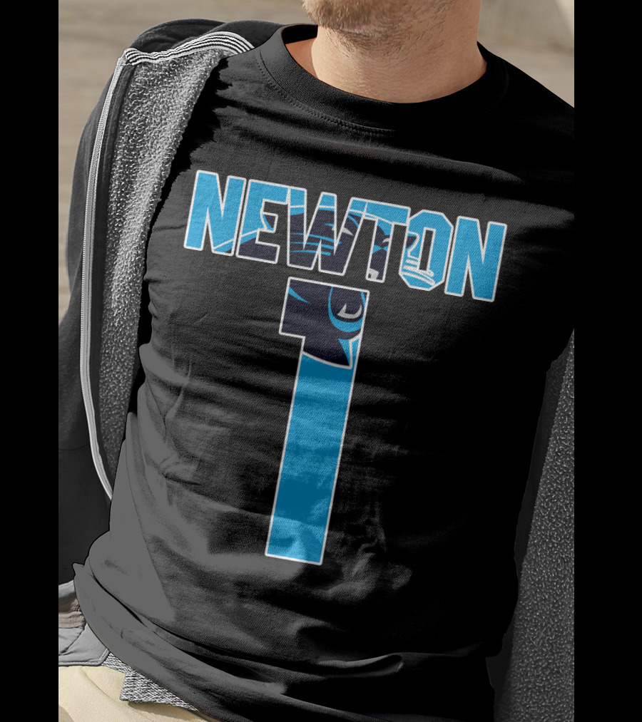Newton Panthers Number 1 T-Shirt