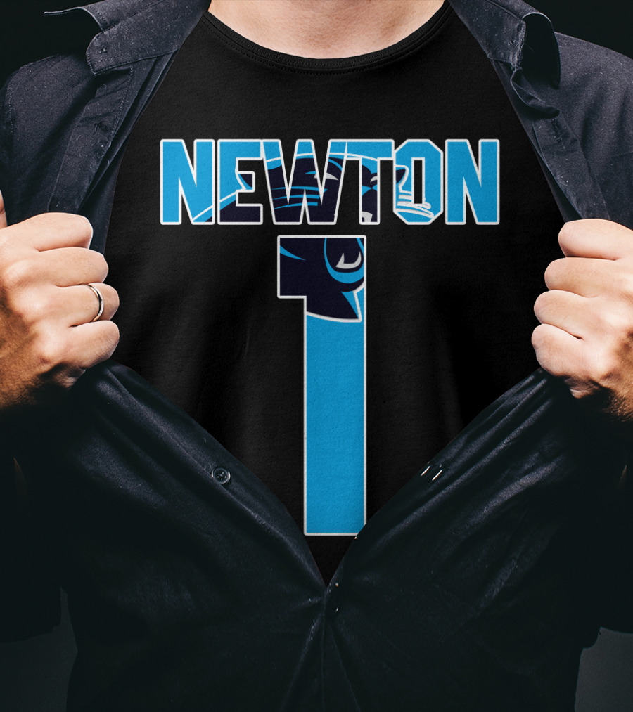 Newton Panthers Number 1 T-Shirt
