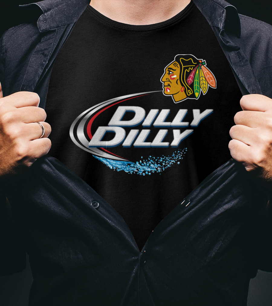 Chicago Blackhawks Dilly Dilly NHL Fan T-Shirt
