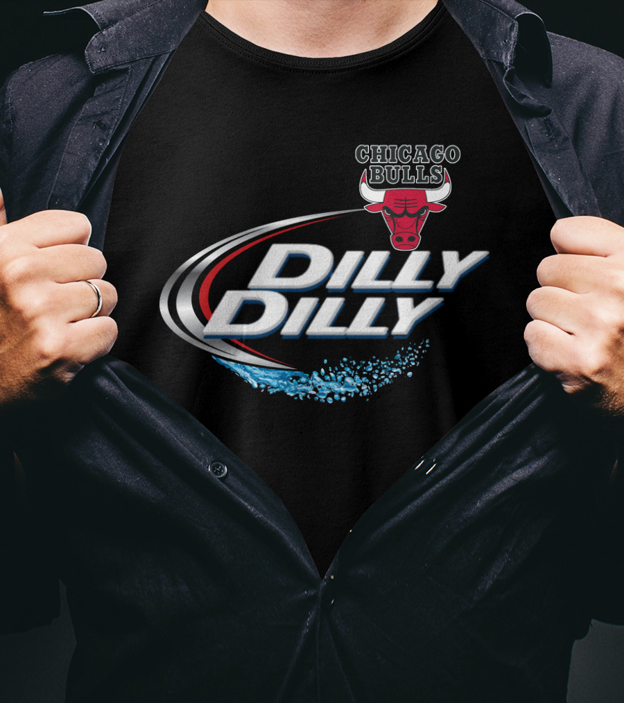 Chicago Bulls Dilly Dilly Fans Splash T-Shirt
