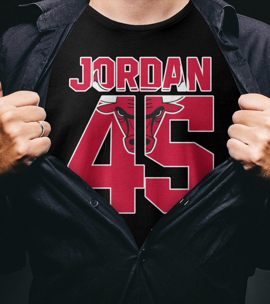 Jordan 45 Chicago Bulls T-Shirt
