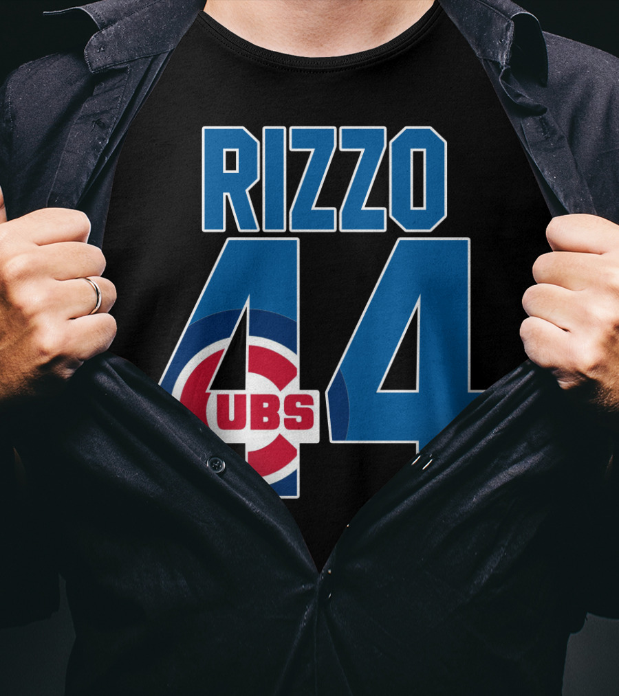 Rizzo 44 Chicago Cubs T-Shirt