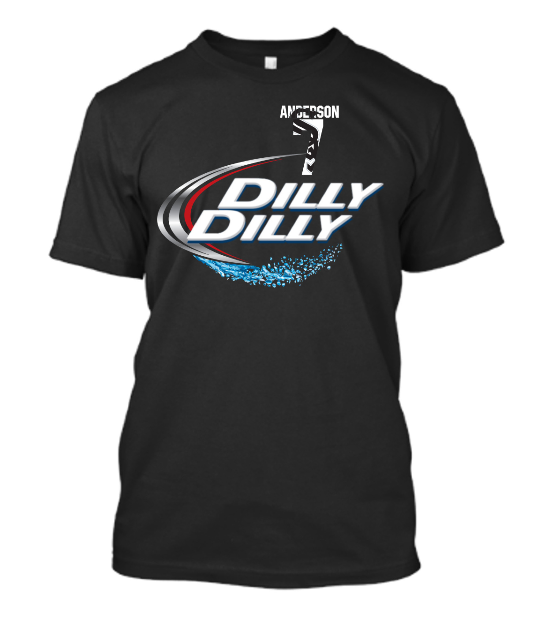 Chicago White Sox Tim Anderson Number 7 Dilly Dilly Majestic T-Shirt