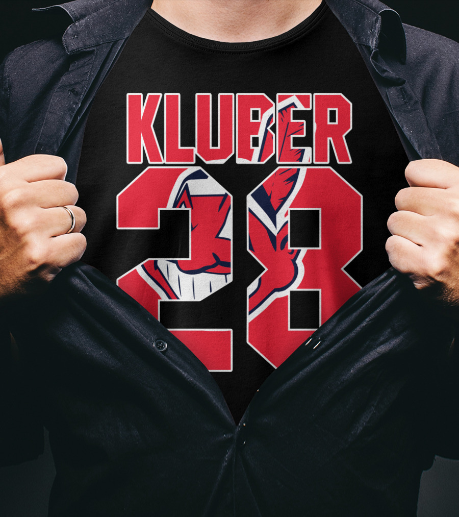Corey Kluber 28 Cleveland Indians T-Shirt