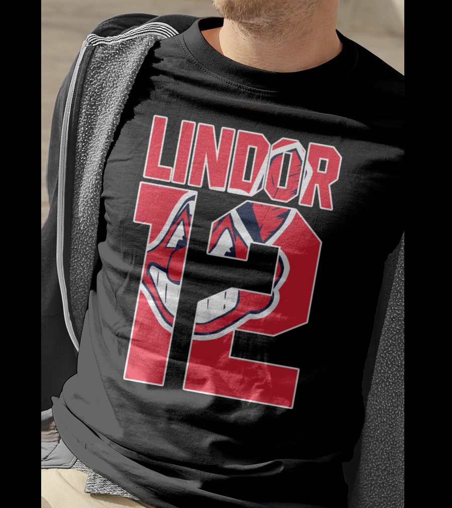 Lindor 12 Cleveland Indians T-Shirt