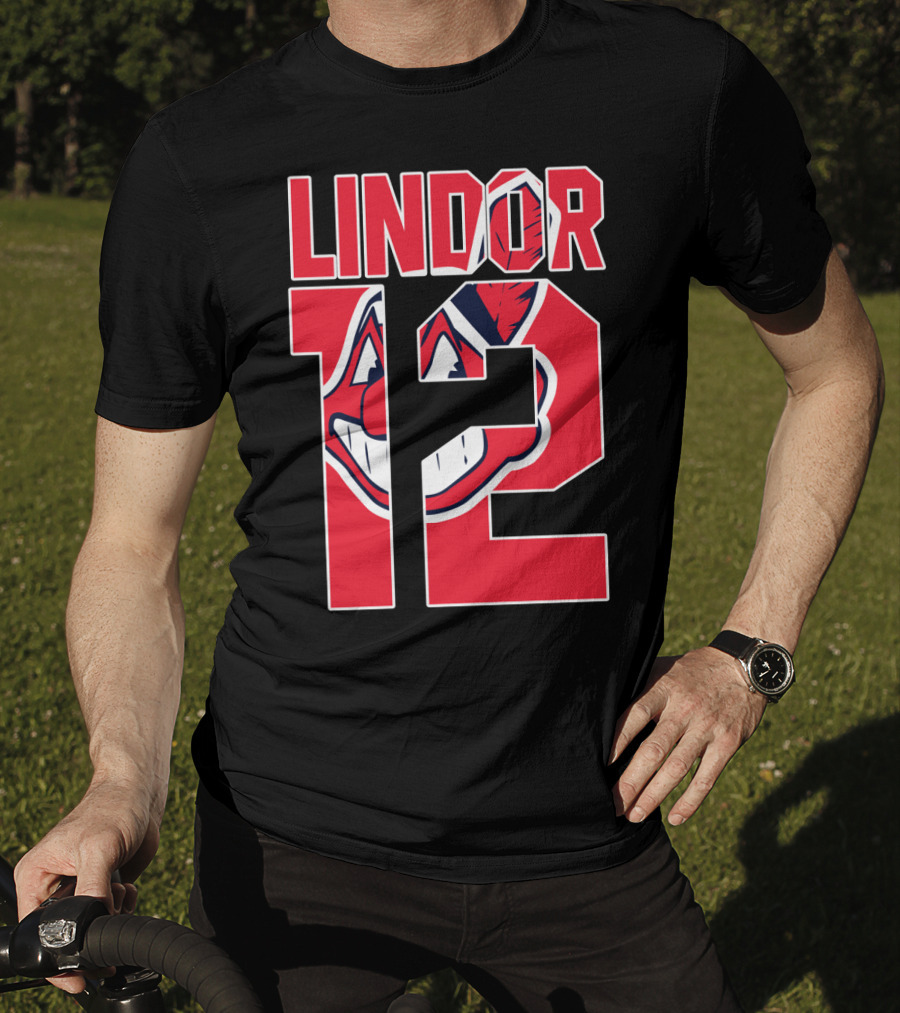 Lindor 12 Cleveland Indians T-Shirt