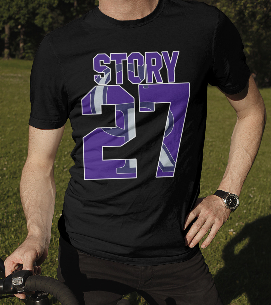 Colorado Rockies Story 27 Player Number T-Shirt