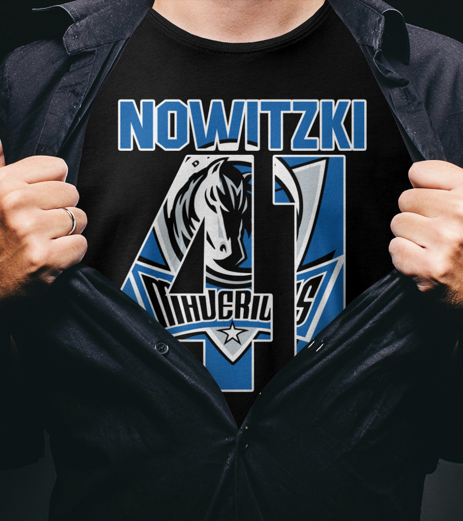 Nowitzki 41 Mavericks T-Shirt