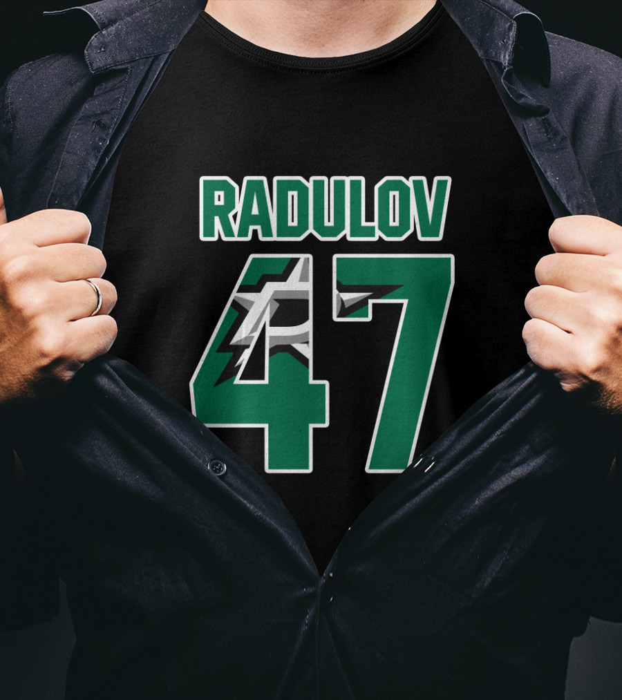Dallas Stars Radulov 47 NHL Hockey Jersey Number T-Shirt
