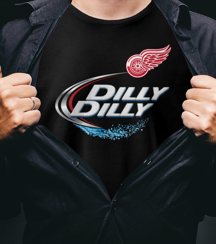 Detroit Red Wings Dilly Dilly Fan Gear For NHL Enthusiasts T-Shirt