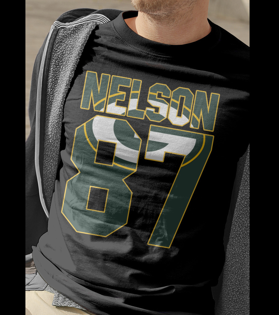 Green Bay Packers Jordy Nelson 87 Fan Gear T-Shirt