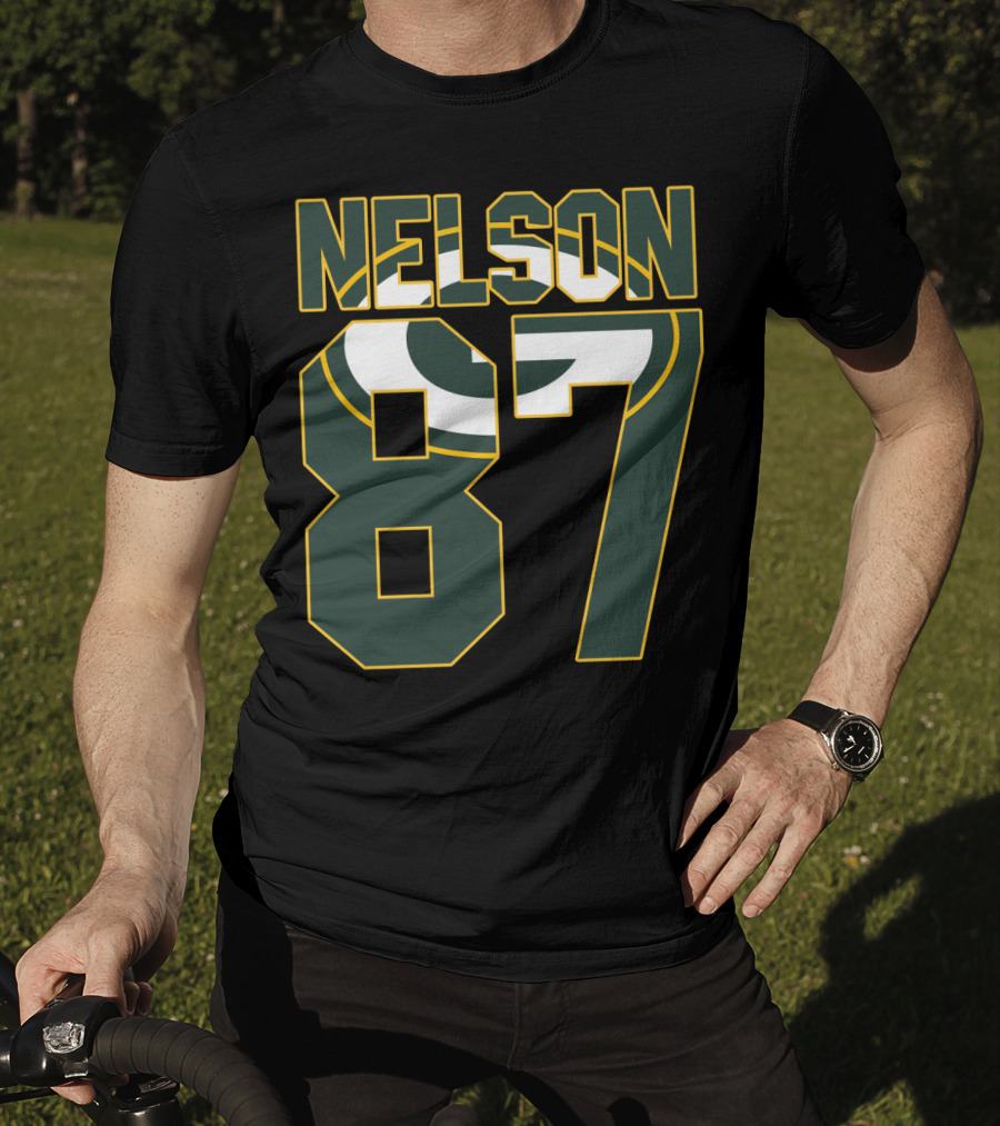 Green Bay Packers Jordy Nelson 87 Fan Gear T-Shirt