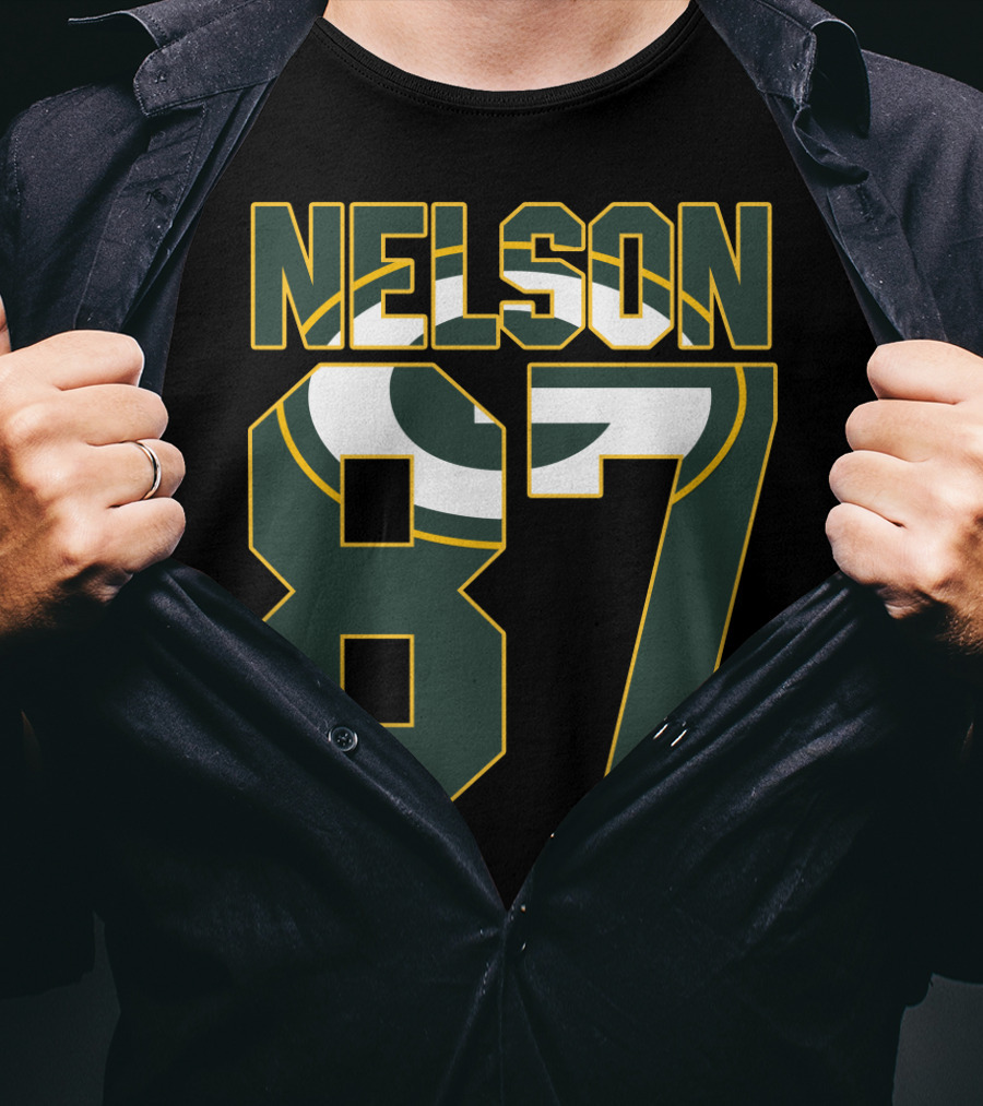 Green Bay Packers Jordy Nelson 87 Fan Gear T-Shirt