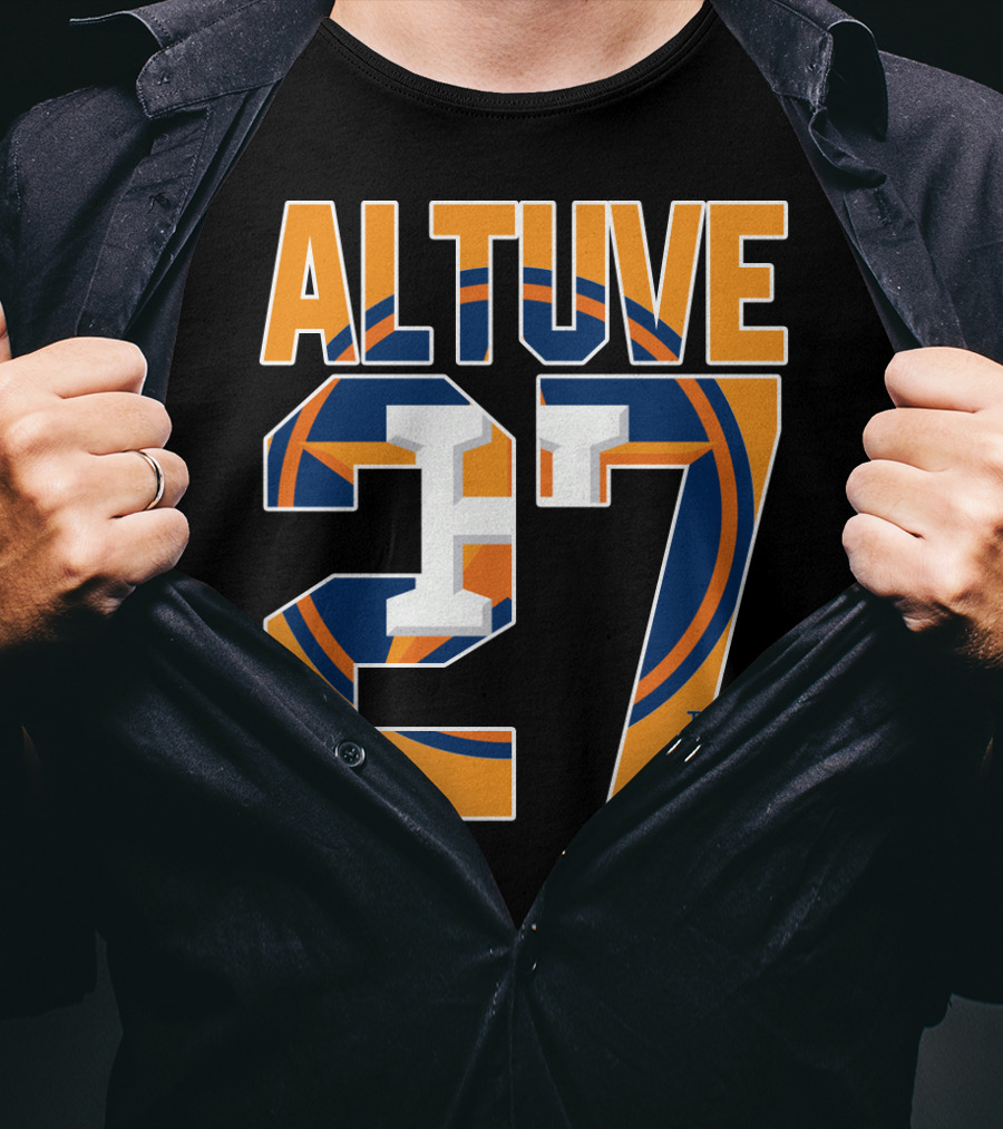 Altuve 27 Houston Astros Baseball T-Shirt
