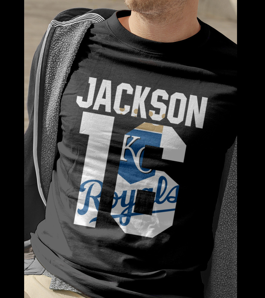 Kansas City Royals Jackson 16 KC T-Shirt